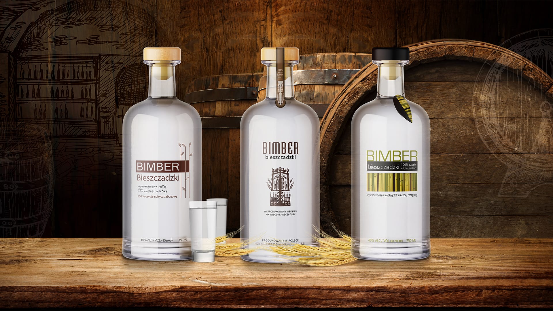 bimber_bieszczadzki2 bimber bieszczadzki projekty etykiet