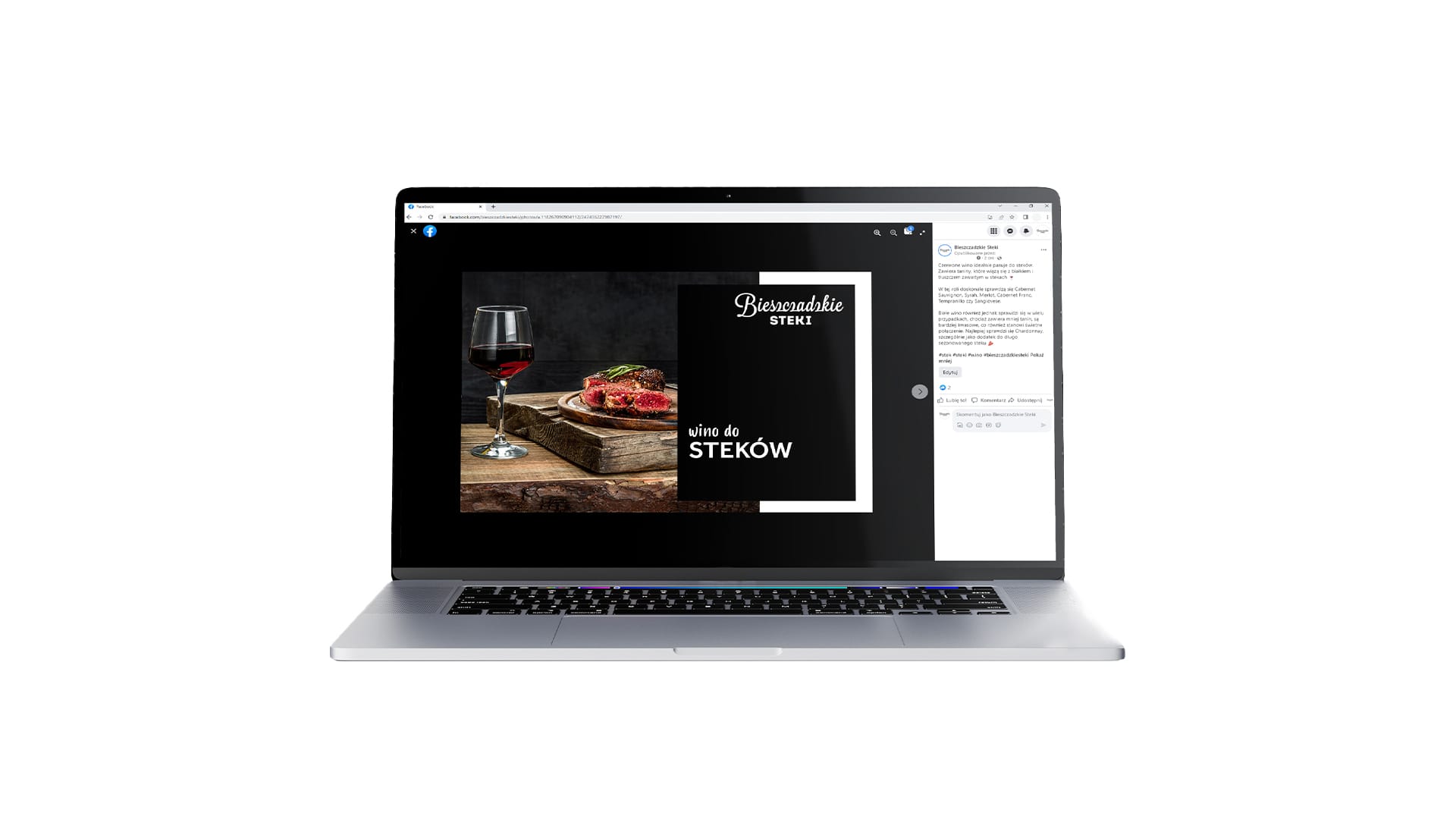 Bieszczadzkie Steki - social media