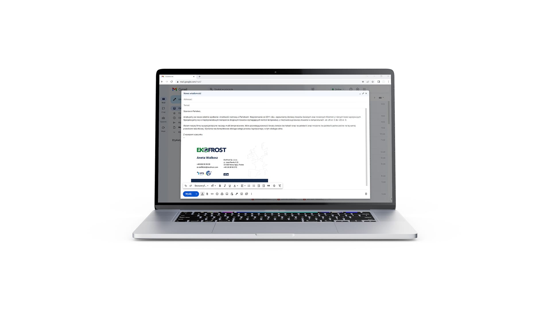 Ekofrost identyfikacja wizualna