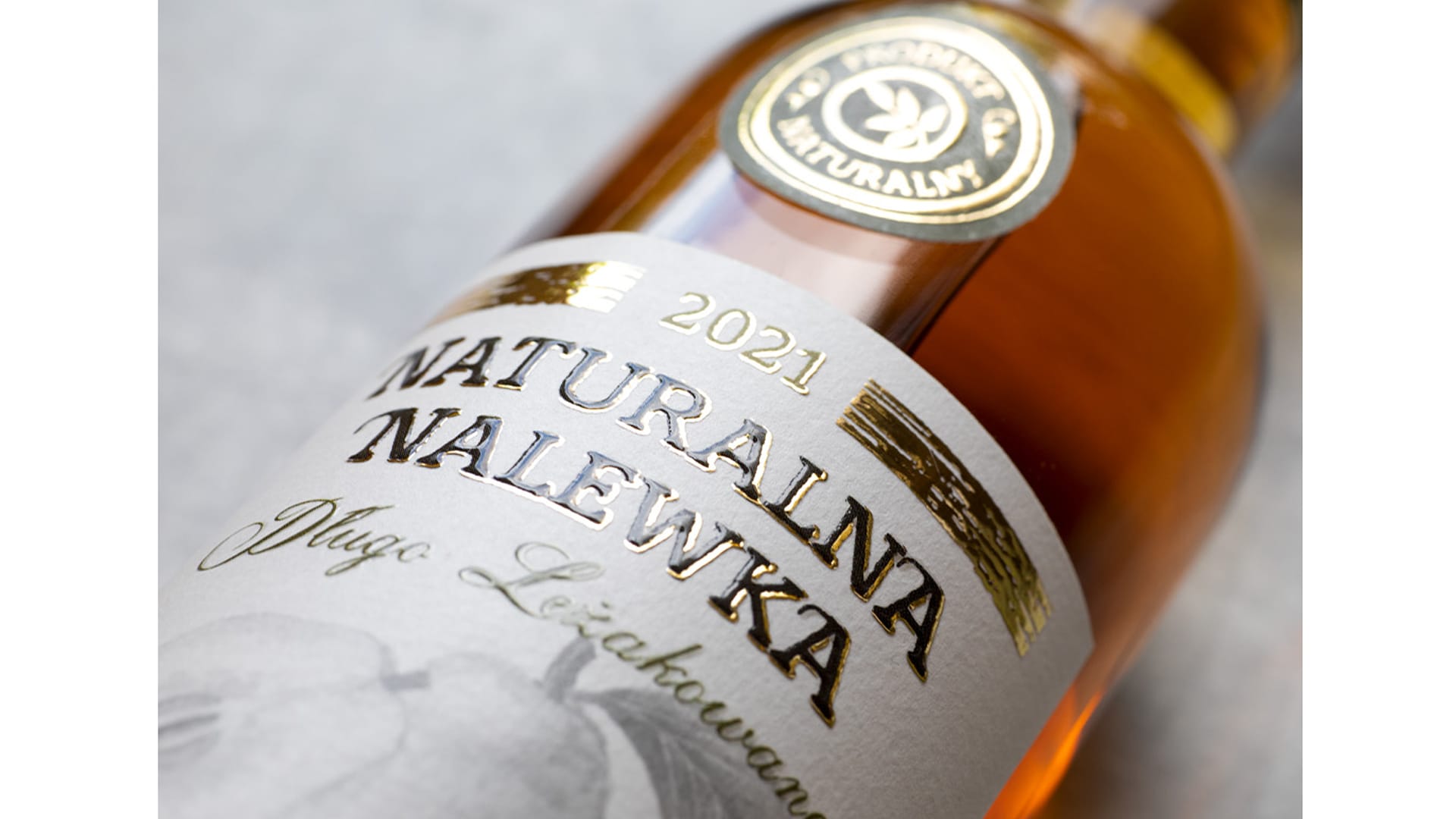 Nalewka pigwowa etykieta bulelki