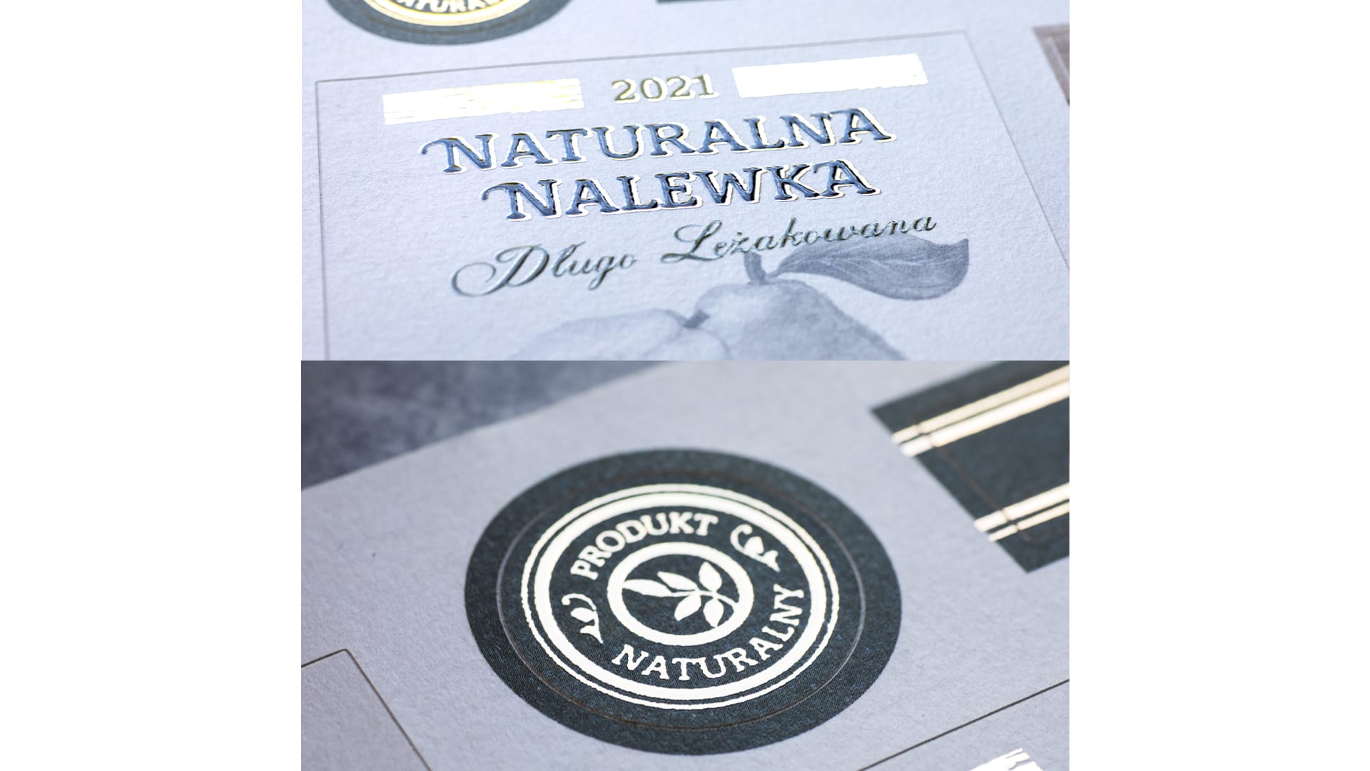 Nalewka pigwowa etykieta