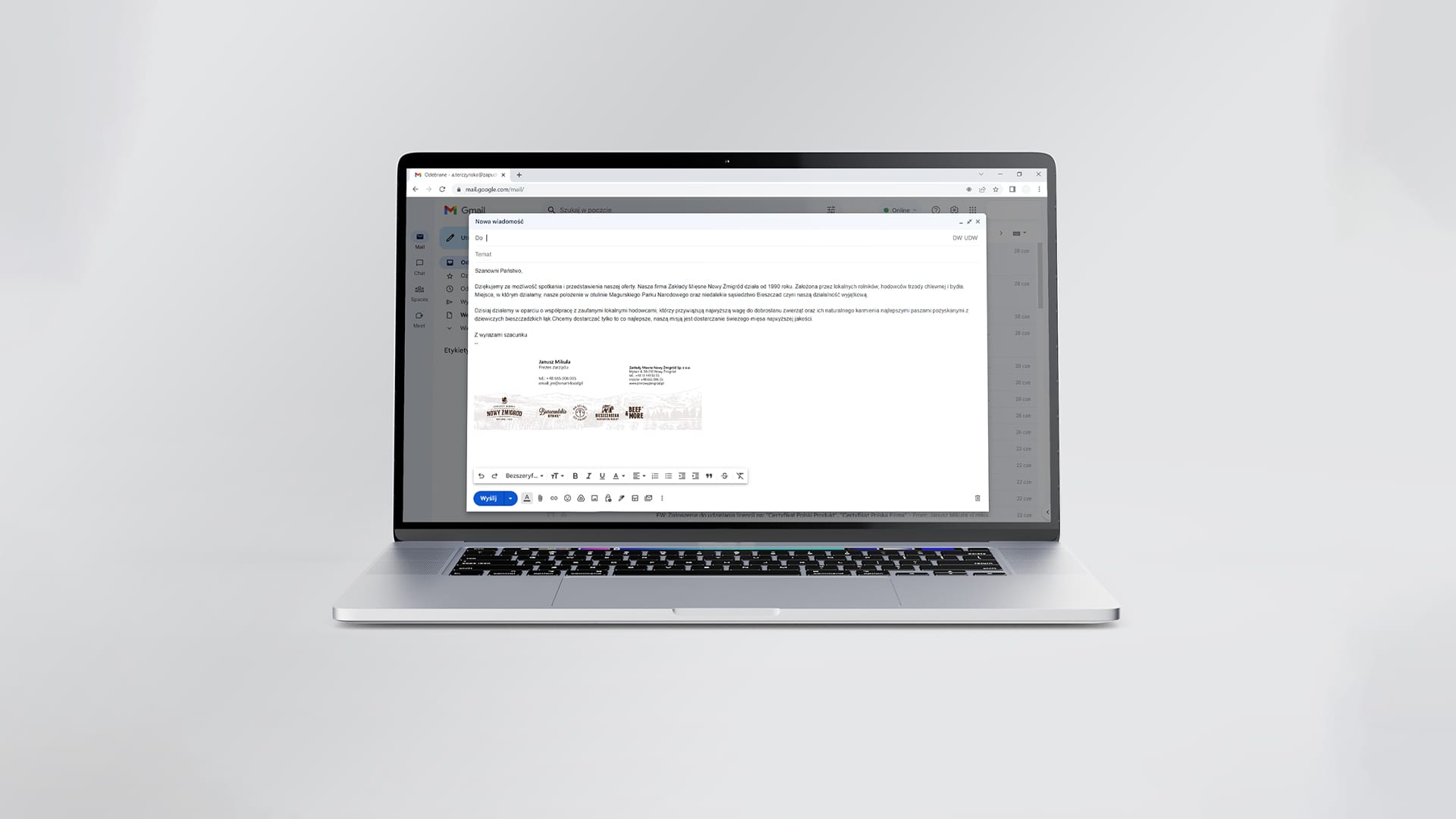 Zakłady Mięsne Nowy Żmigród - social media